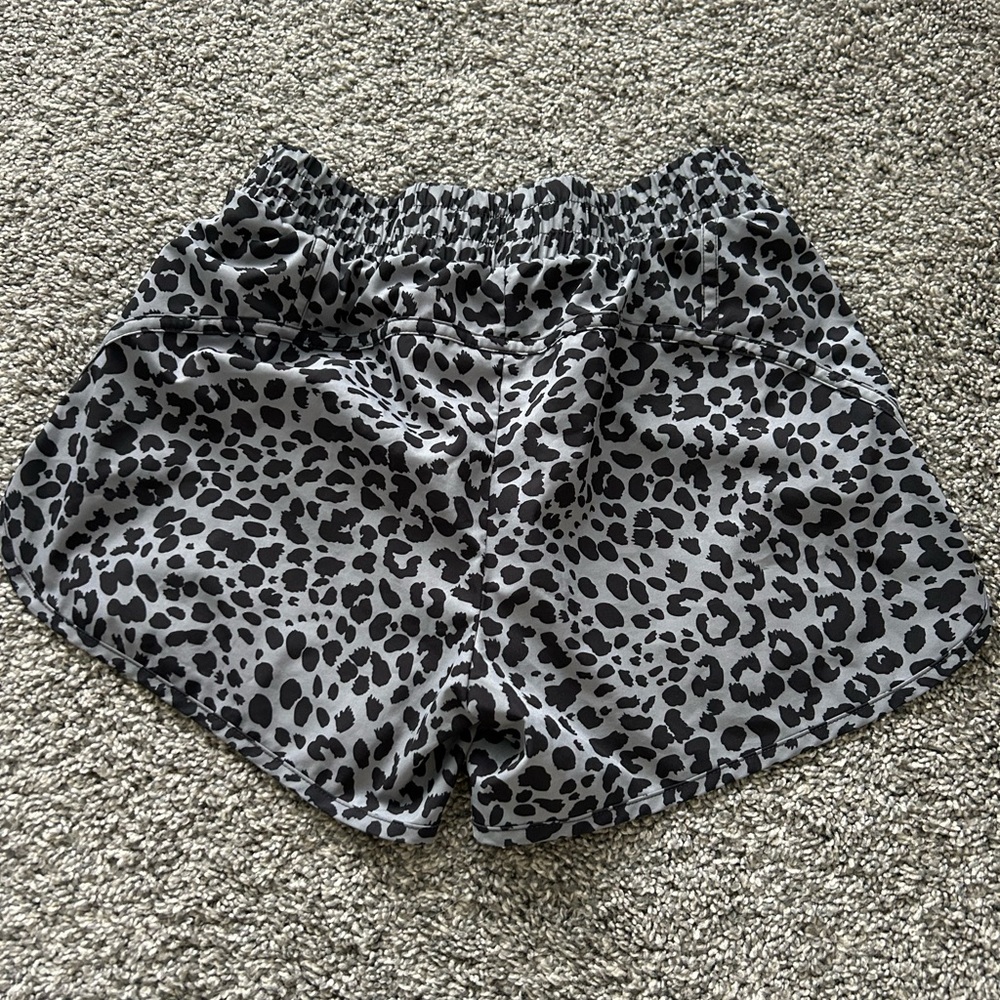 Leopard Print Athletic Shorts - Picture 3 of 3